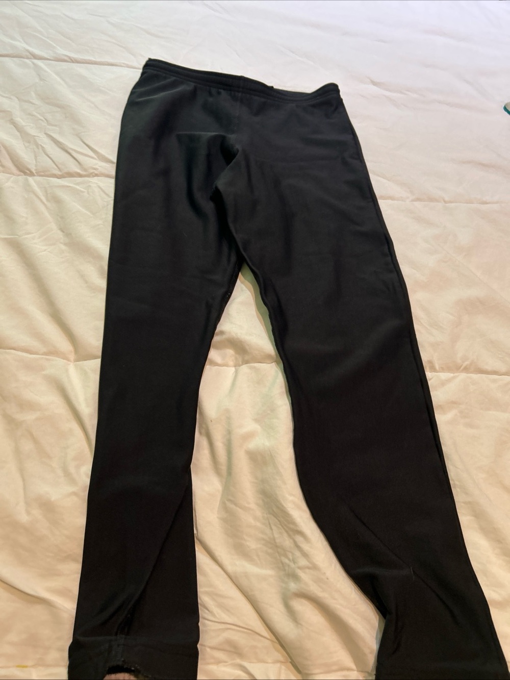 PEARL IZUMI  Cycling Pants Womens Fleece Leggings Tights Size L Black no padding